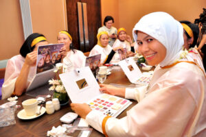 wury hapsari salah satu woman preneur di bekasi