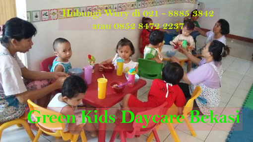 jasa penitipan anak di bekasi green kids daycare