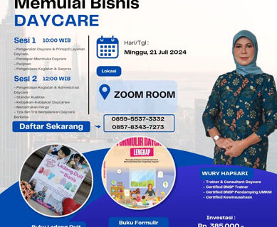 PELATIHAN MANAJEMEN USAHA JASA TAMAN PENITIPAN ANAK