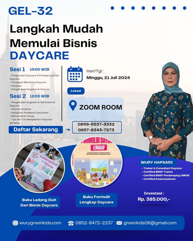 pelatihan daycare gelombang 32
