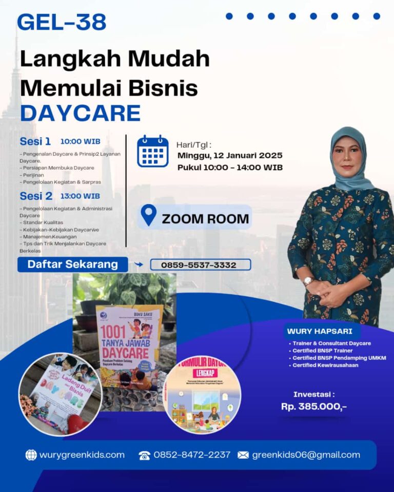 pelatihan daycare gelombang 38